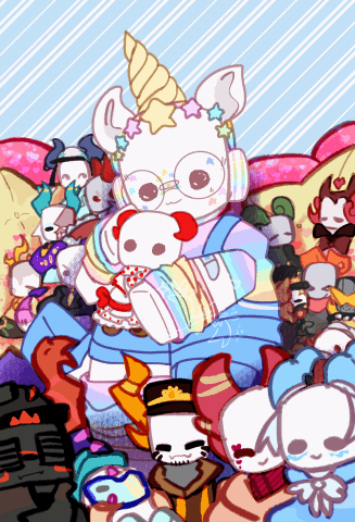 Crocheted Cuddles Artfight Attack